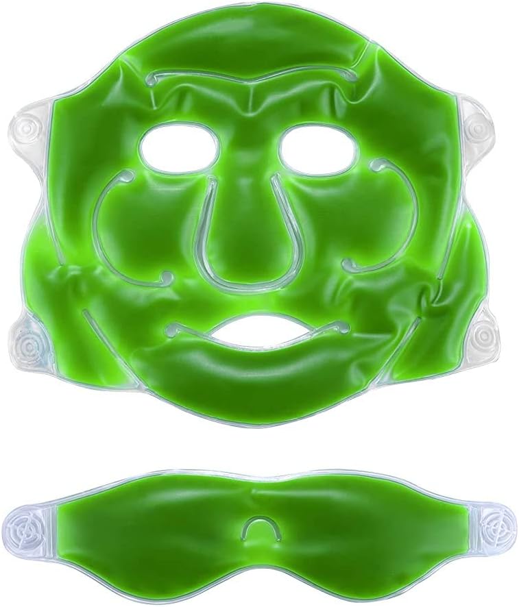 Babar Enterprise Aloe Vera Cool Eye Mask for Care and Pain Relief