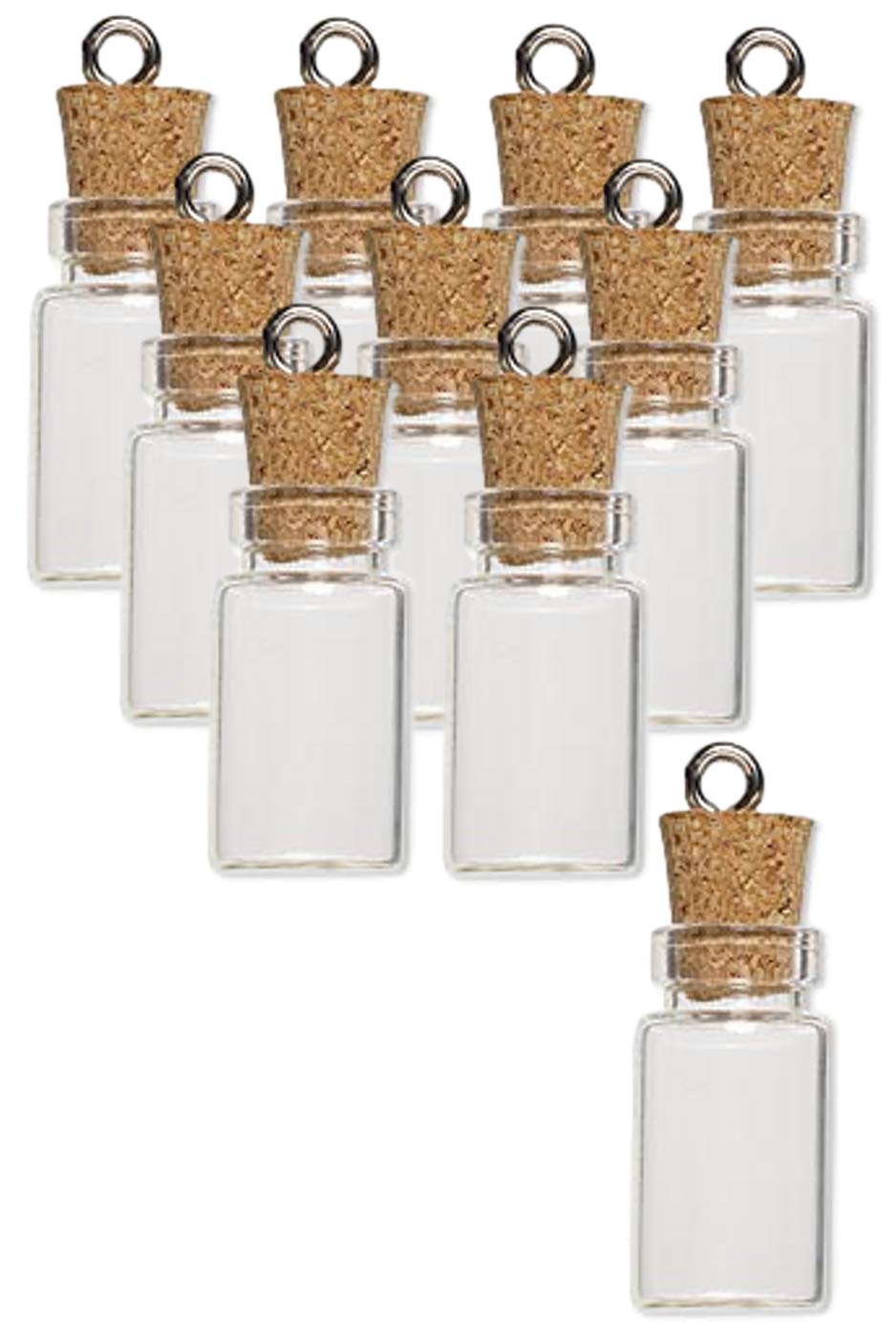 Mini bouteilles en verre 24 mm Charmed By Dragons : stockez vos échantillons sans fuite