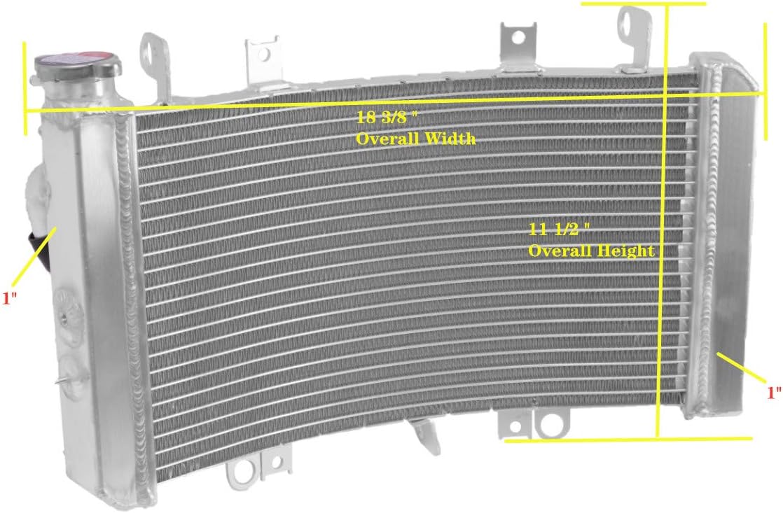 OEM#17710-15H10 Aluminum Radiator For Suzuki 2008-2017 Hayabusa GSX1300R Engine