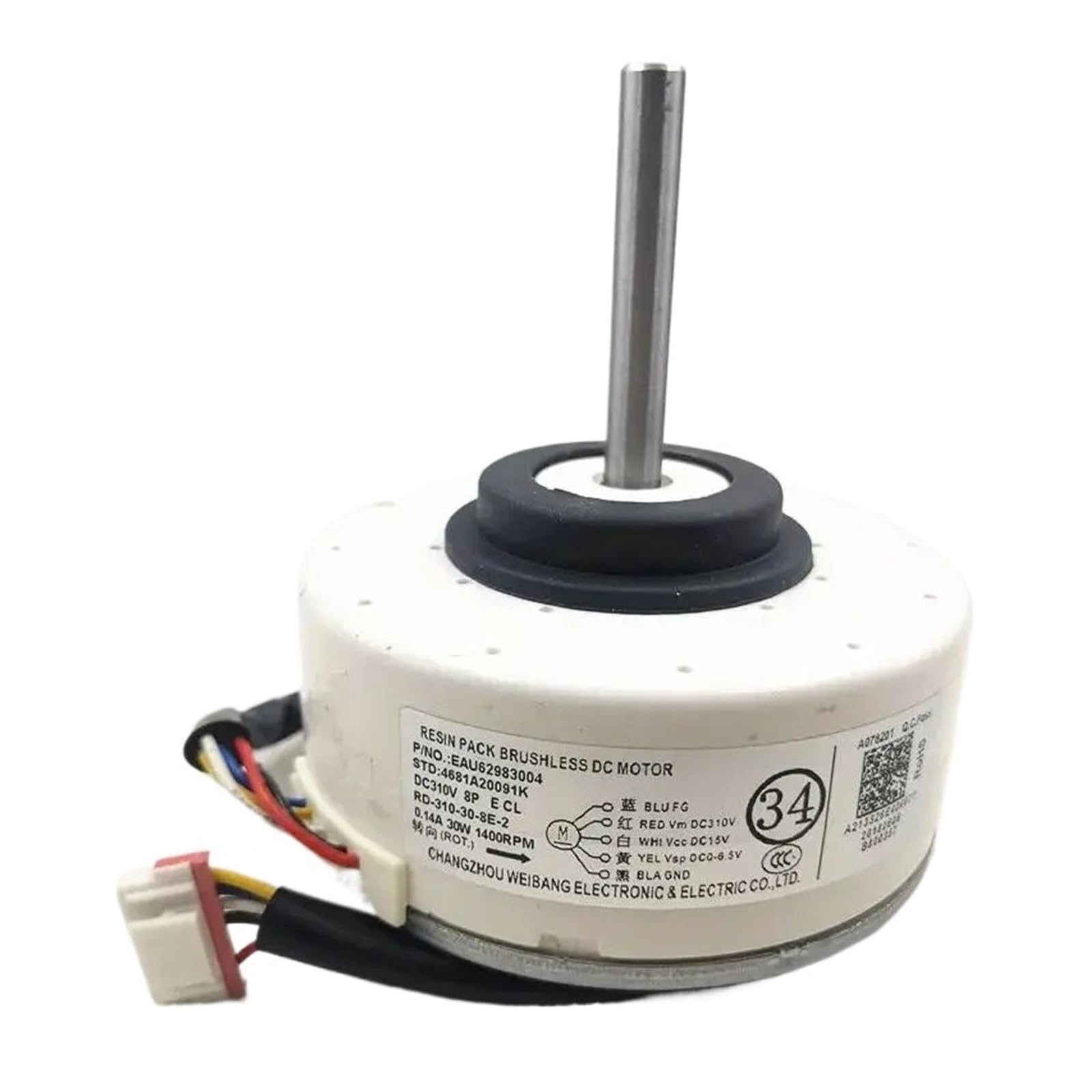 WANGZEQIOU Air Conditioner Motor RD-310-30-8E-2(AL) EAU62983004 4681A20091K SIC-37CVJ-F130-3 EAU62983013