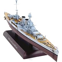 CHICHIYANG 11000 Scale United Kingdom HMS Hood Battle Cruiser Model Alloy Die-Cast Nautical Warship Miniature for Boat Enthusiasts