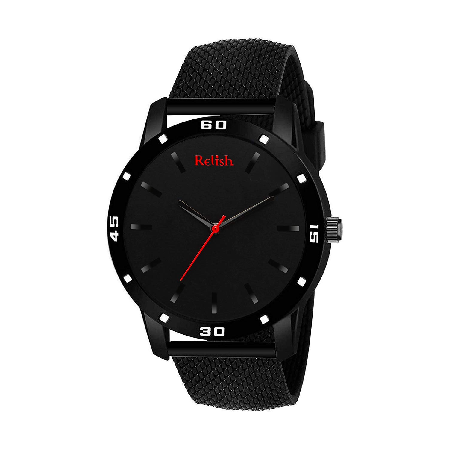 Relish Black Analog Display Wrist Watch for Mens & Boys (B083CPFP7F) Amazon Price History, Amazon Price Tracker