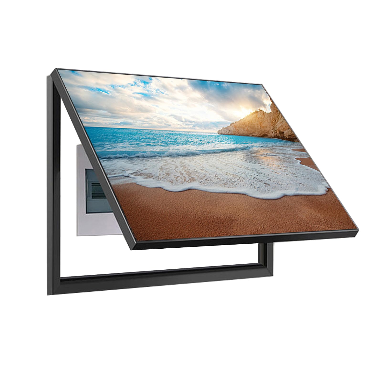 ZLRBN Cache Compteur Electrique, Boîte De Protection De La Boîte De Comptage, Cache Tableau Electrique Decoratif, Peinture Décorative De Salon DIY (F,40x60cm