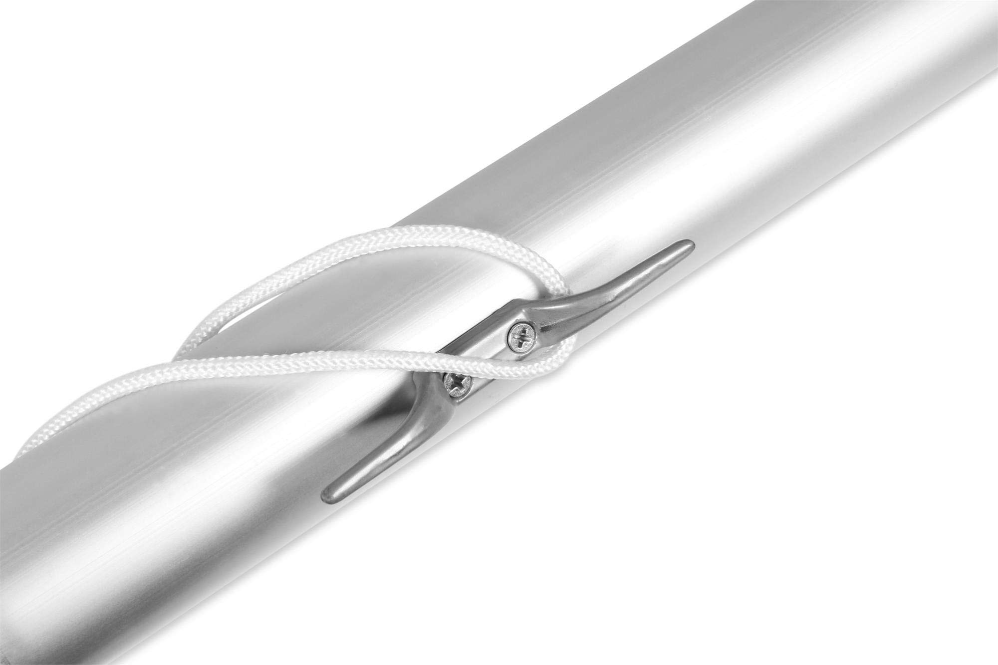 normani Aluminium Fahnenmast 6,20-6,80-7,50-8,00 oder 9,00 m Höhe inkl. Deutschlandfahne