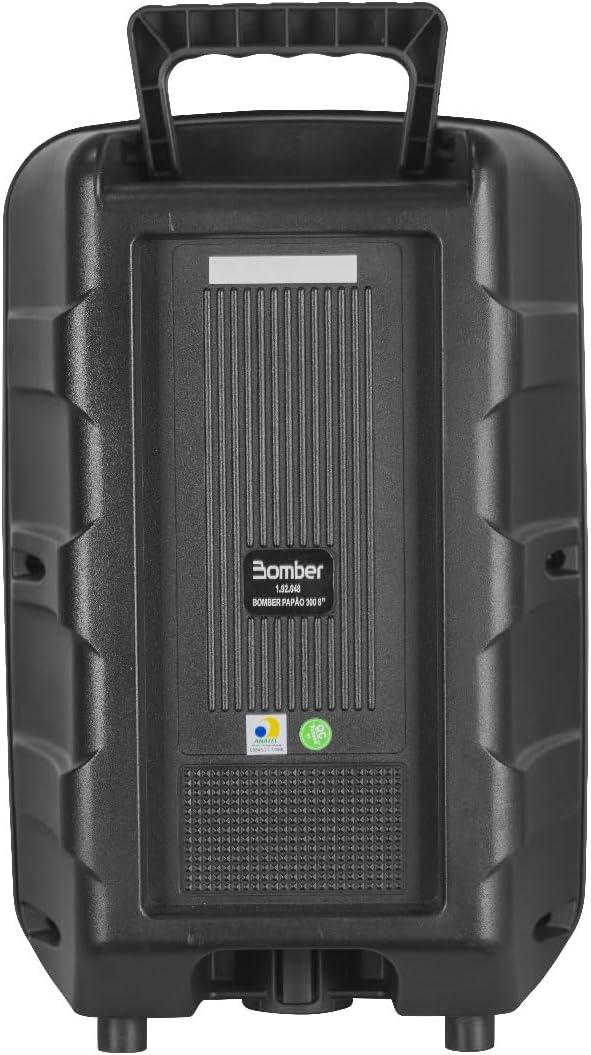 Bomber, Caixa de som Bomber Papão 300 Portátil Bluetooth USB 110/220