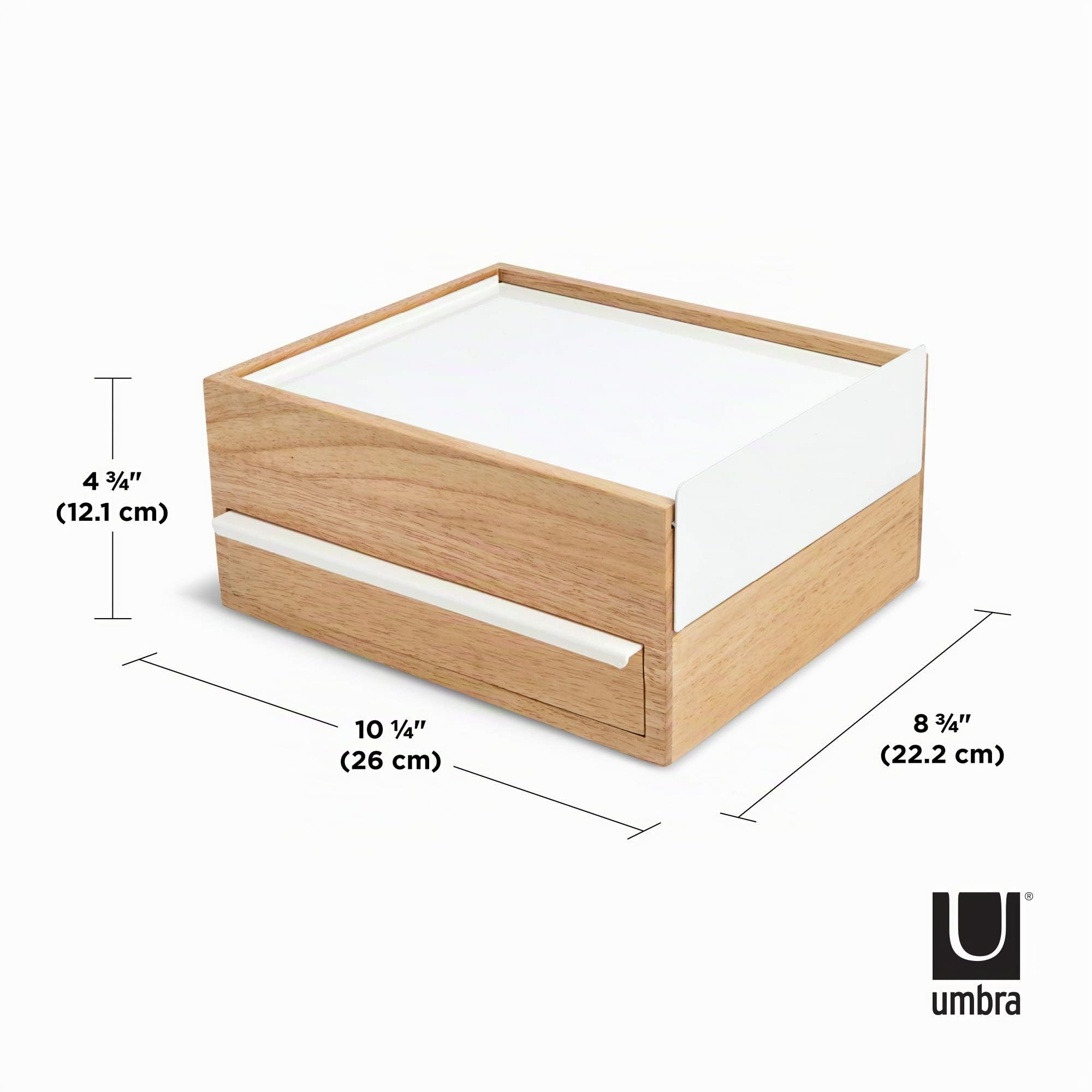 Umbra Stowit Portagioie, Faggio, Bianco/naturale