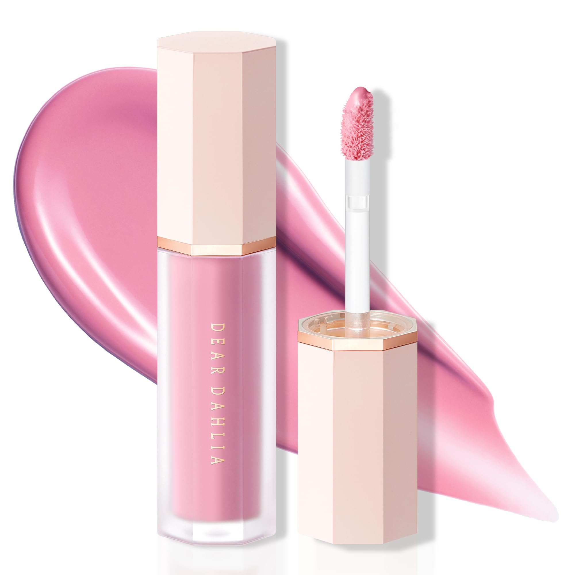 DEAR DAHLIA ペタルドロップ リキッドブラッシャー タフィー Amazon.com : DEAR DAHLIA Petal Drop Liquid Blush (Taffy) - Natural