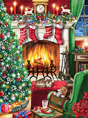 Vermont Christmas Company Cozy Christmas Jigsaw...