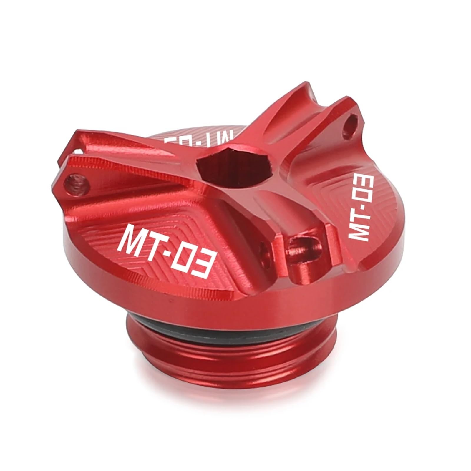 Adatto for Yamaha MT03 Motociclo Filtro Olio Motore in Alluminio Tappo Coperchio Vite Moto Ricambi MT 03 Mt03 2016 2017 2018 2019 Parti M28*3(Golden MT03)