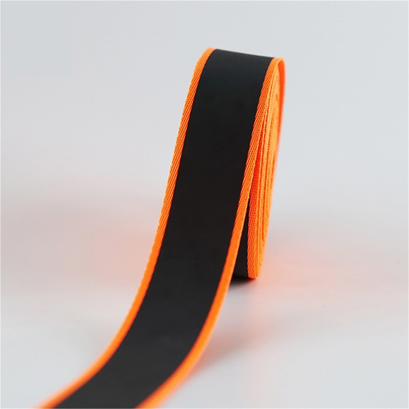 cinta reflectante para ropa, Cinta reflectante arcoíris naranja fluorescente de 2,5 x 2 cm x (5-43) m(2.5x2cmx43.0meters)