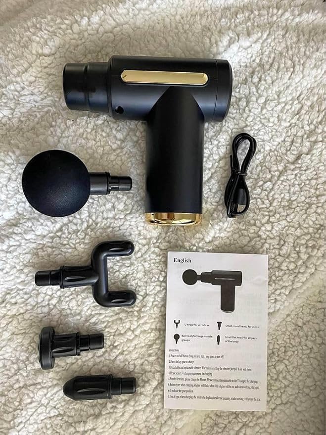 For relief from pain in the whole body, use indie gun massage, rechargeable cordless deep tissue massage machine, house, gym and travel during travel For relief from pain in the whole body, use indie gun massage, rechargeable cordless deep tissue massage machine, house, gym and travel during travel