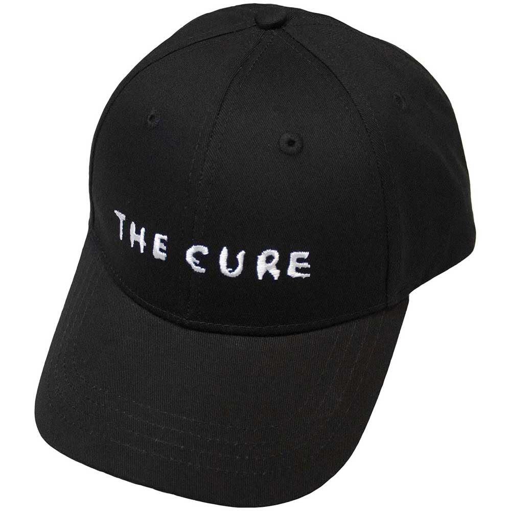 Rock Off Officially Licensed Products The Cure Text Logo Baseball Cap One Size