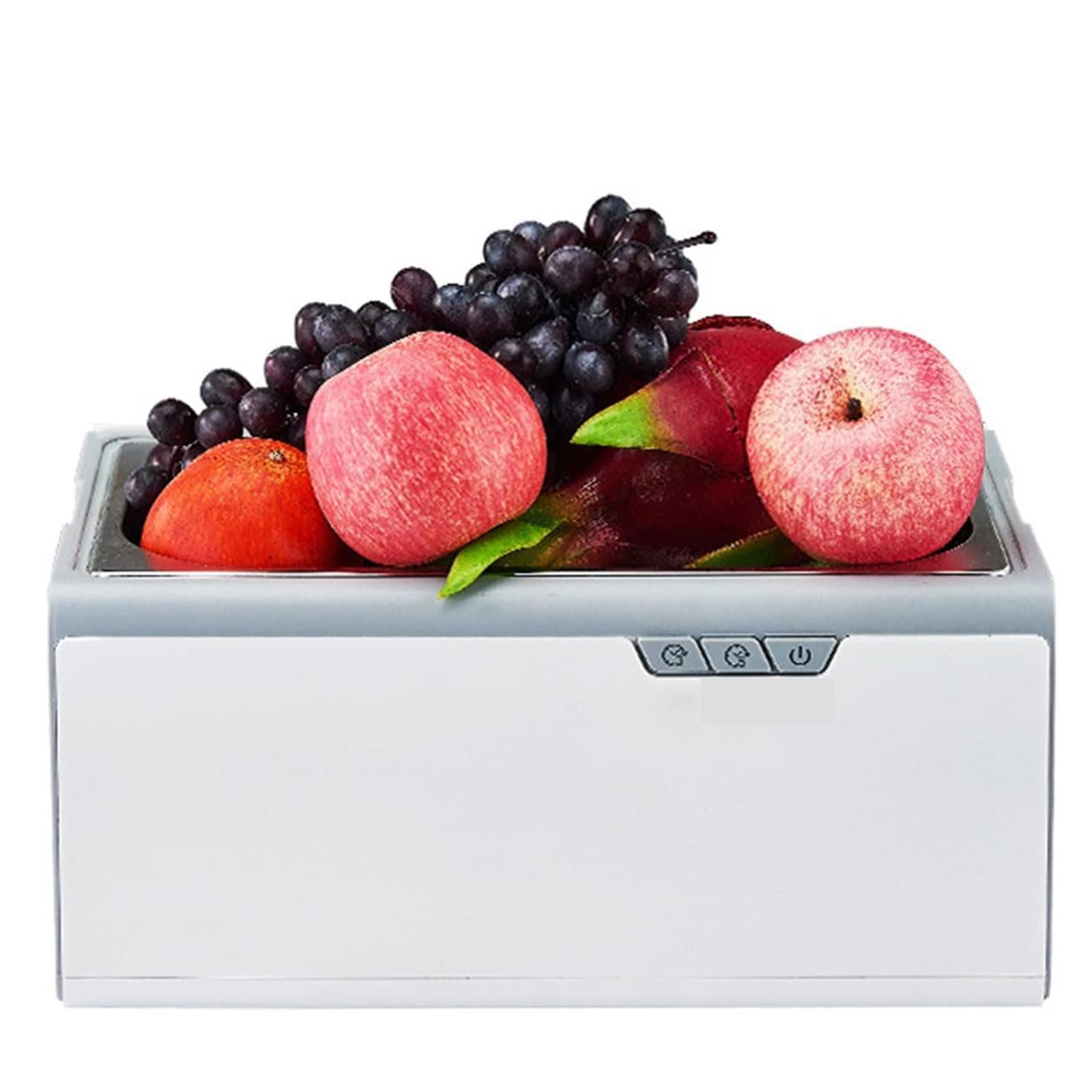 Eiwitany 3L Fruit and Vegetable Washing Machine, Automatic Food Cleaner with Detachable Basket,for Fruits, Vegetables, Meat, Seafood