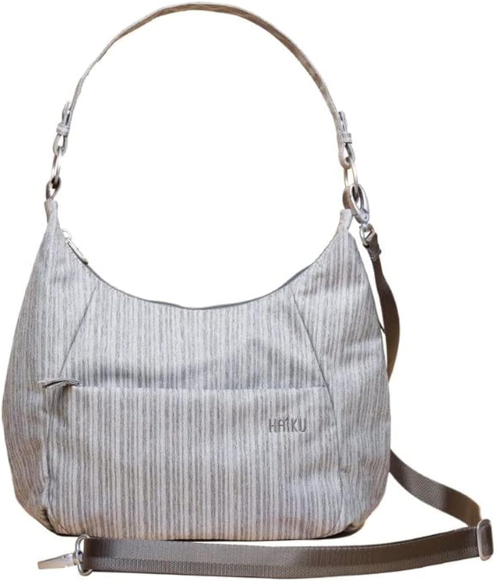 HAIKU Amble Hobo Bag with Removable Shoulder Strap and Adjustable Crossbody Strap