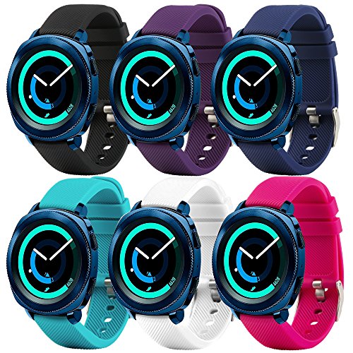 Compatible With Samsung Galaxy Active 2 Watch Band 40/44Mm/ Galaxy Watch 3 Band 41Mm/ Galaxy Watch 42Mm / Gear Sport/Gear S2 Classic/Huawei Watch 2 /Garmin Vivoactive 3-20Mm Bands Strap Men Women #TOP2