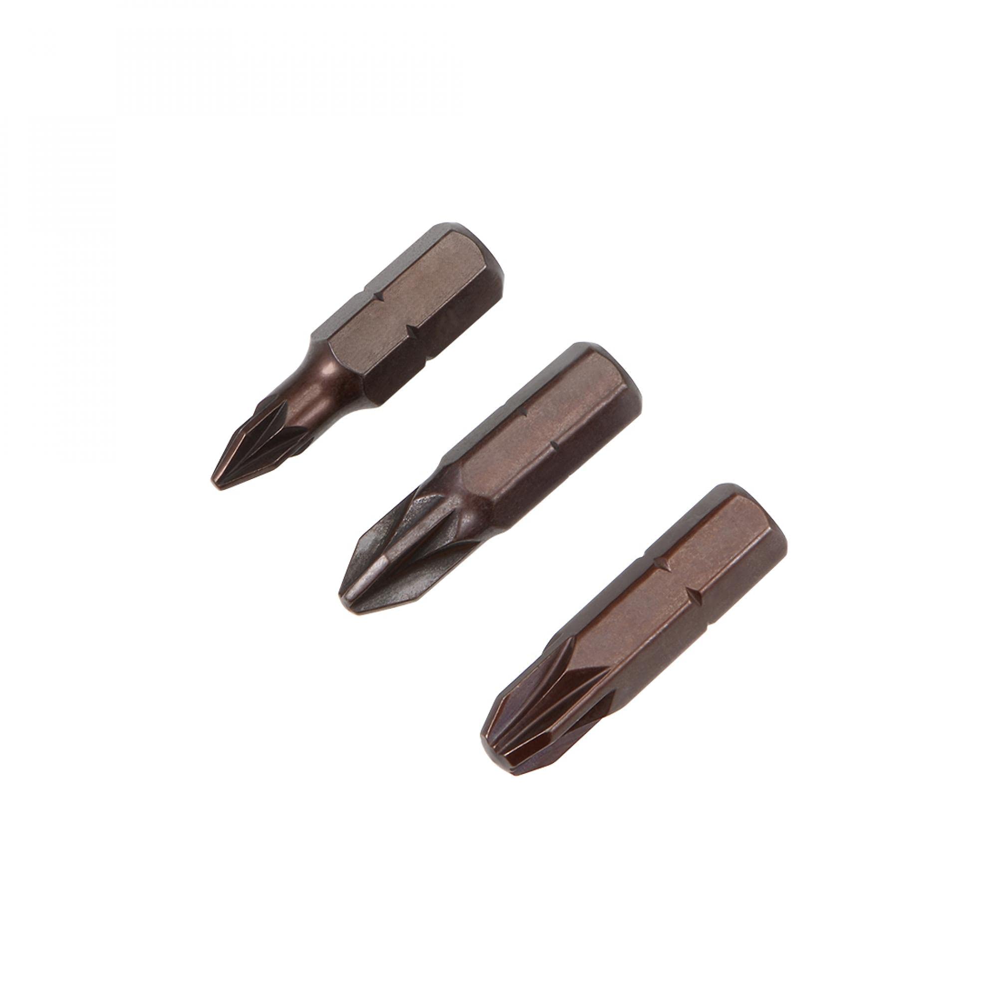 uxcell 1/4-Inch Hex Shank Magnetic #1#2#3 Screwdriver Bit 25mm Length S2 Screwdriver Bits 3pcs