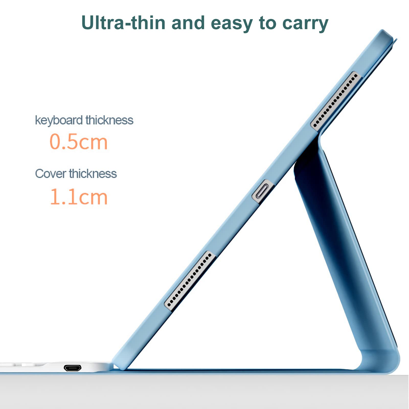 Amazon.co.jp: IPad Pro 11インチ第4世代2022用キーボードケース、iPad