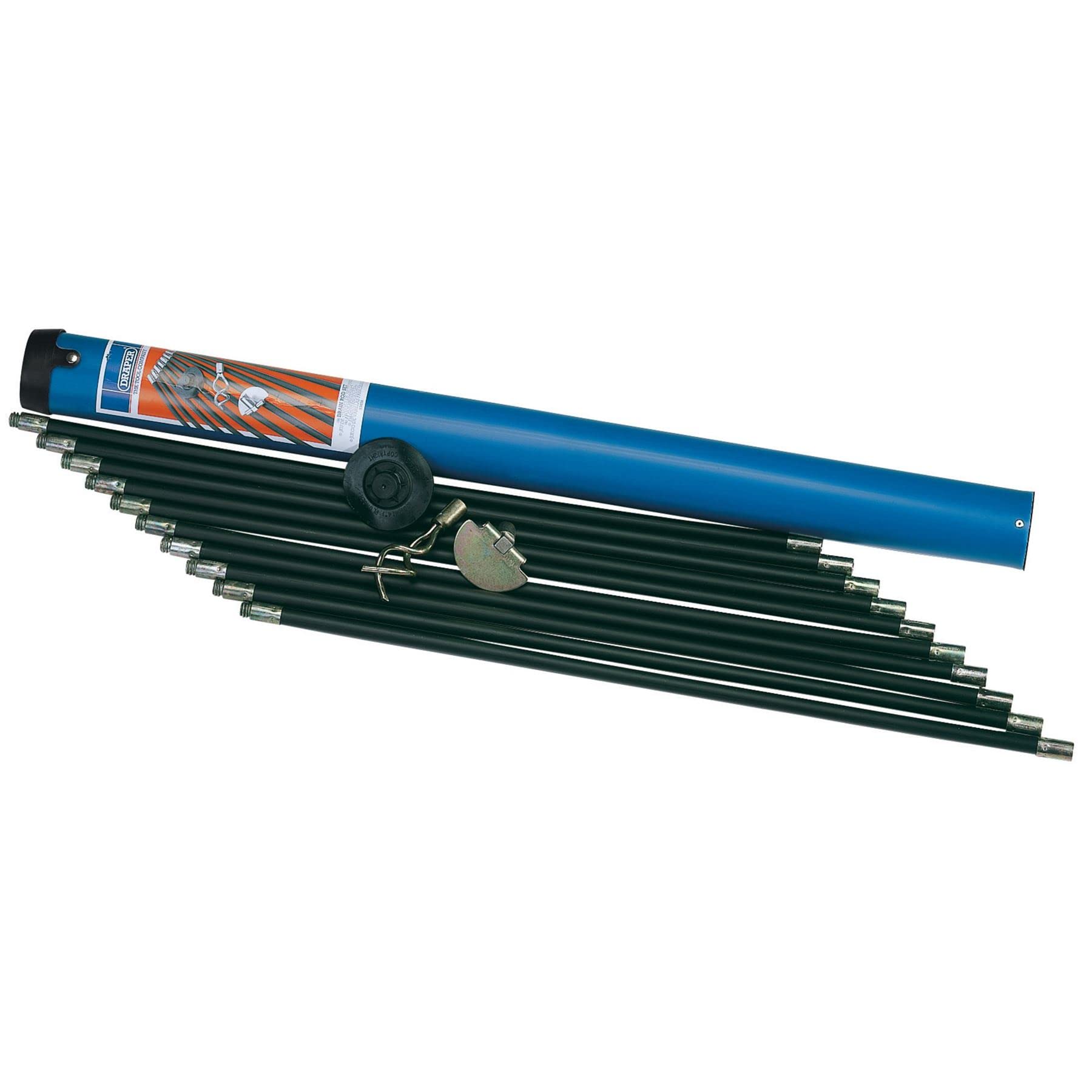 Draper 13 Piece Polypropylene Drain Rod Set