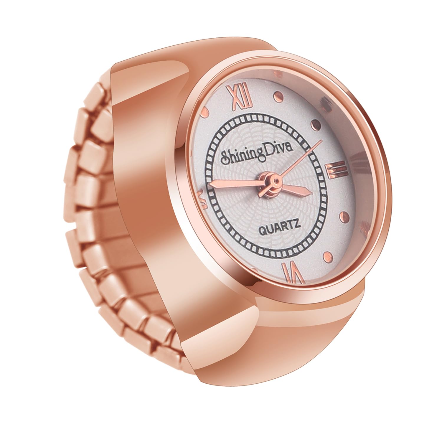 Shining Diva Fashion Latest Stylish Ring Watch for Women and Girls