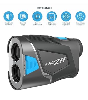 Amazon.com : Shot Scope PRO ZR Golf Laser Rangefinder with a