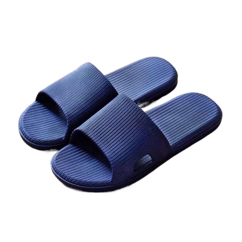 Chaussons d'été légers homme maison salle de bain pointure 51EU bleu