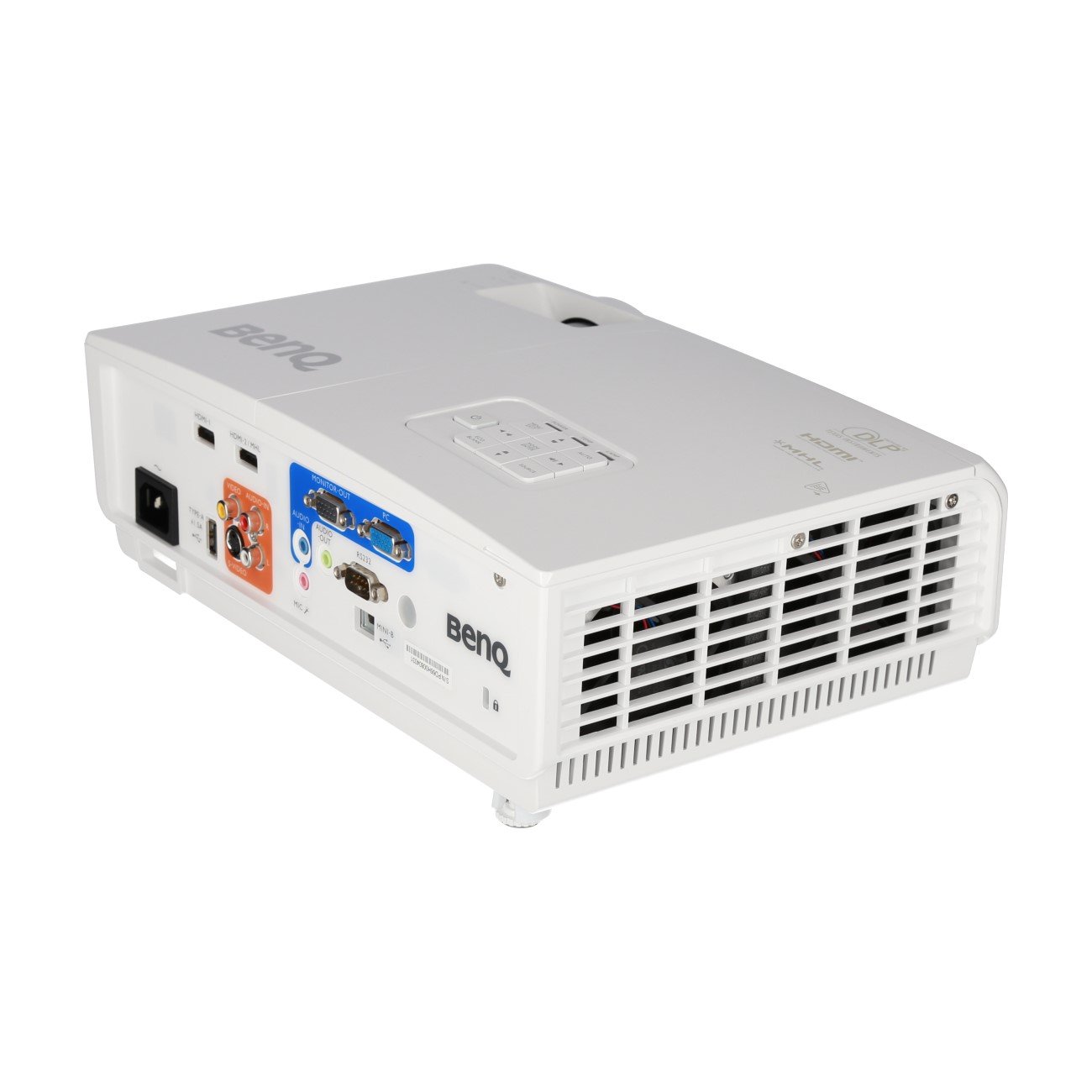 BenQ MH741 Videoproiettore, FHD, Luminosità 4000 Ansi Lumen, Contrasto 10.000:1, 2 x HDMI 1.4a, Bianco [Vecchio Modello]
