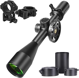 WestHunter Optics HD GEN2 6-24x50 FFP Precision Shooting Riflescope, 30 mm Tube First Focal Plane Etched Glass Reticle Tactical 1/10 MIL Hunting Scopes | Zero Stop/Zero Reset