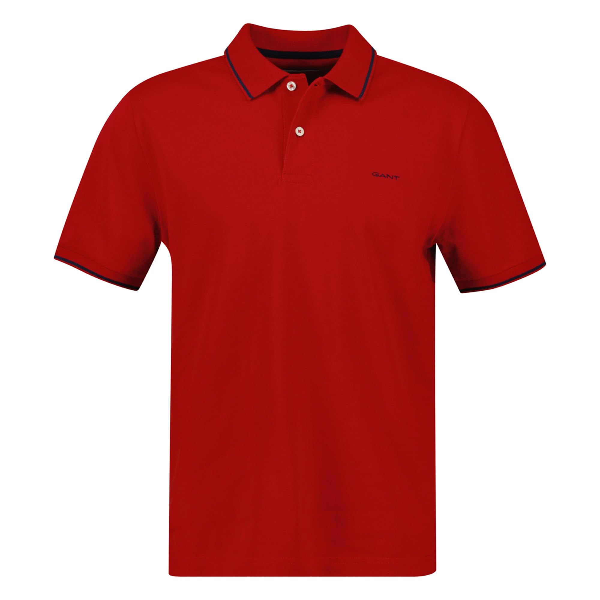 Gant Herren Tipping Ss Pique Rugger Tipping SS Pique Rugger