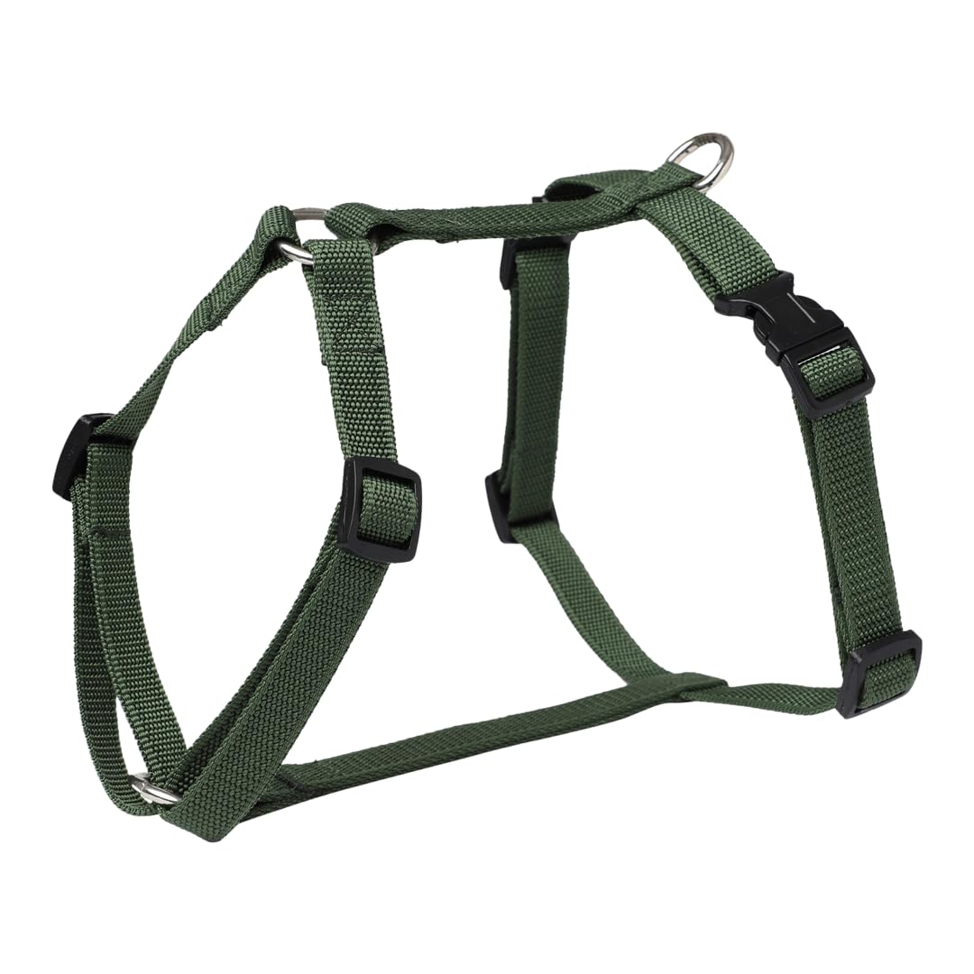 TEDHI POONCH Avocado dip Premium Adjustable Washable Training Freedom H-Harness for Dogs and Puppies-Bold Range | Dark Green | Large (B0D4Z6GK3F) Amazon Price History, Amazon Price Tracker