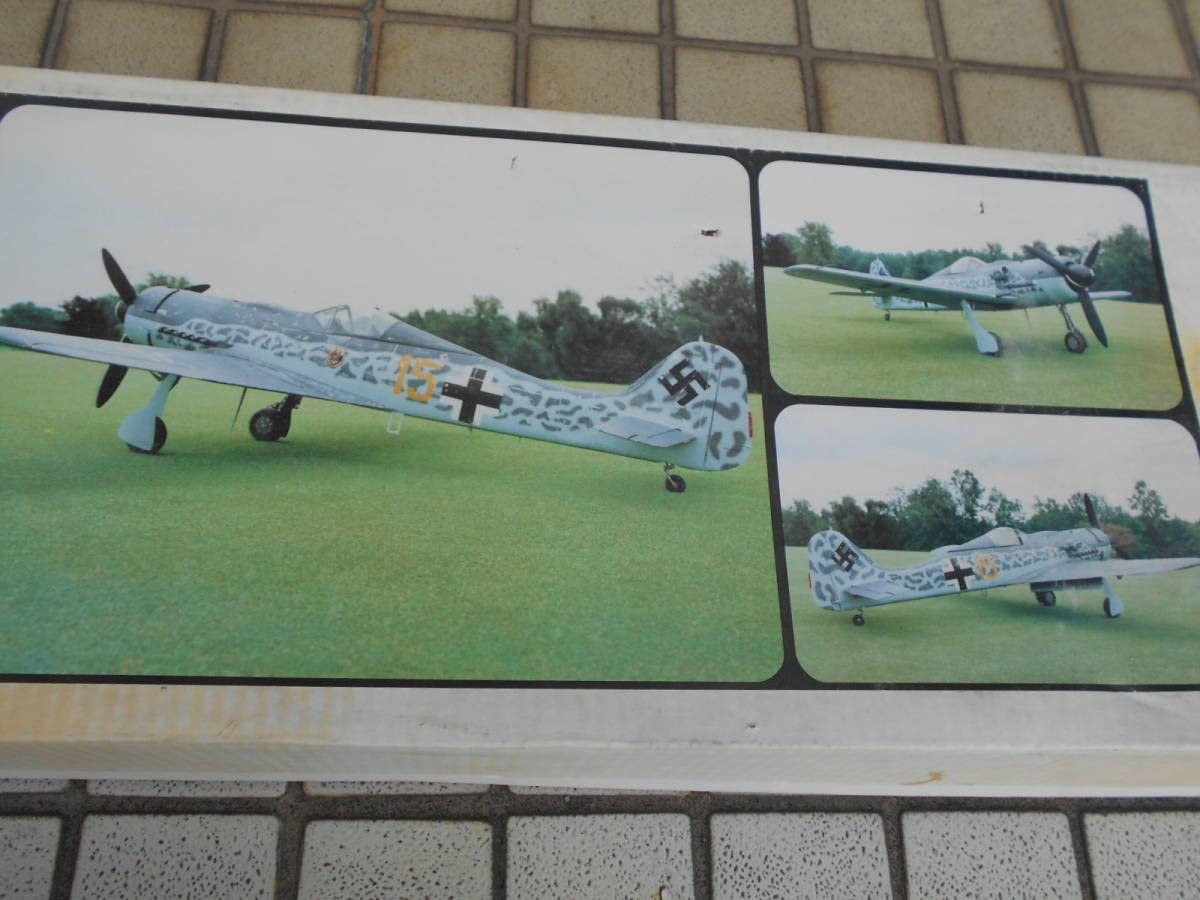 PICA  ドイツ Focke Wulf フォッケウルフ Fw190 D-9 大型 エアプレーン RCキット バルサキット Amazon | ドイツ空軍 Focke Wulf フォッケウルフ Fw190 D-9 Pica製