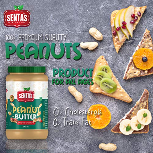 Image of Senta's Natural Crunchy Peanut Butter 1 Kg