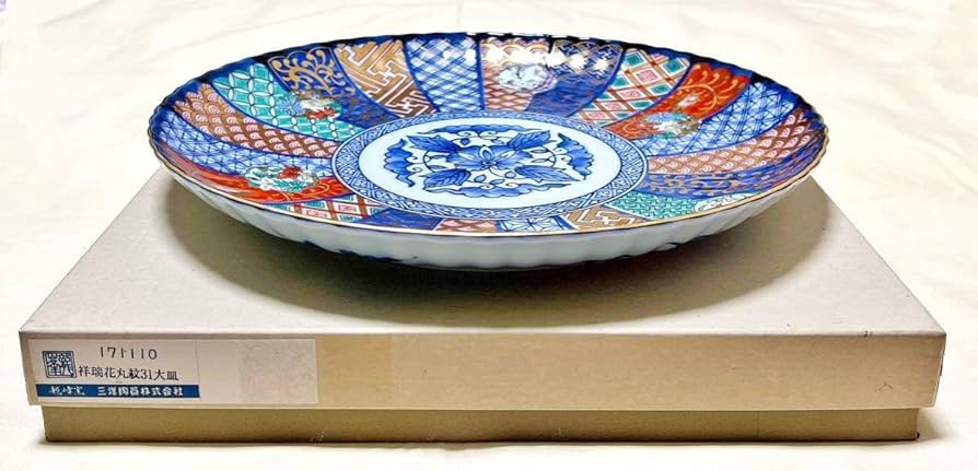 Amazon.co.jp: 三洋陶器 龍峯窯 花風流 古伊万里 祥瑞花丸紋31 Amazon.co.jp: 三洋陶器 龍峯窯 花風流 古伊万里 祥瑞花丸紋31