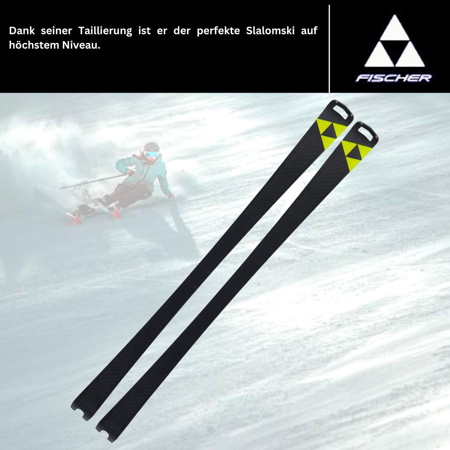 Fischer RC4 WC SC MT + RC4 Z12 PR Rilegatura Slalomcarver Ski Expert, 23/24, colore nero