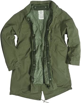 Giacca Parka M65 MIL-TEC Verde Con Interno Staccabile - Foto 14