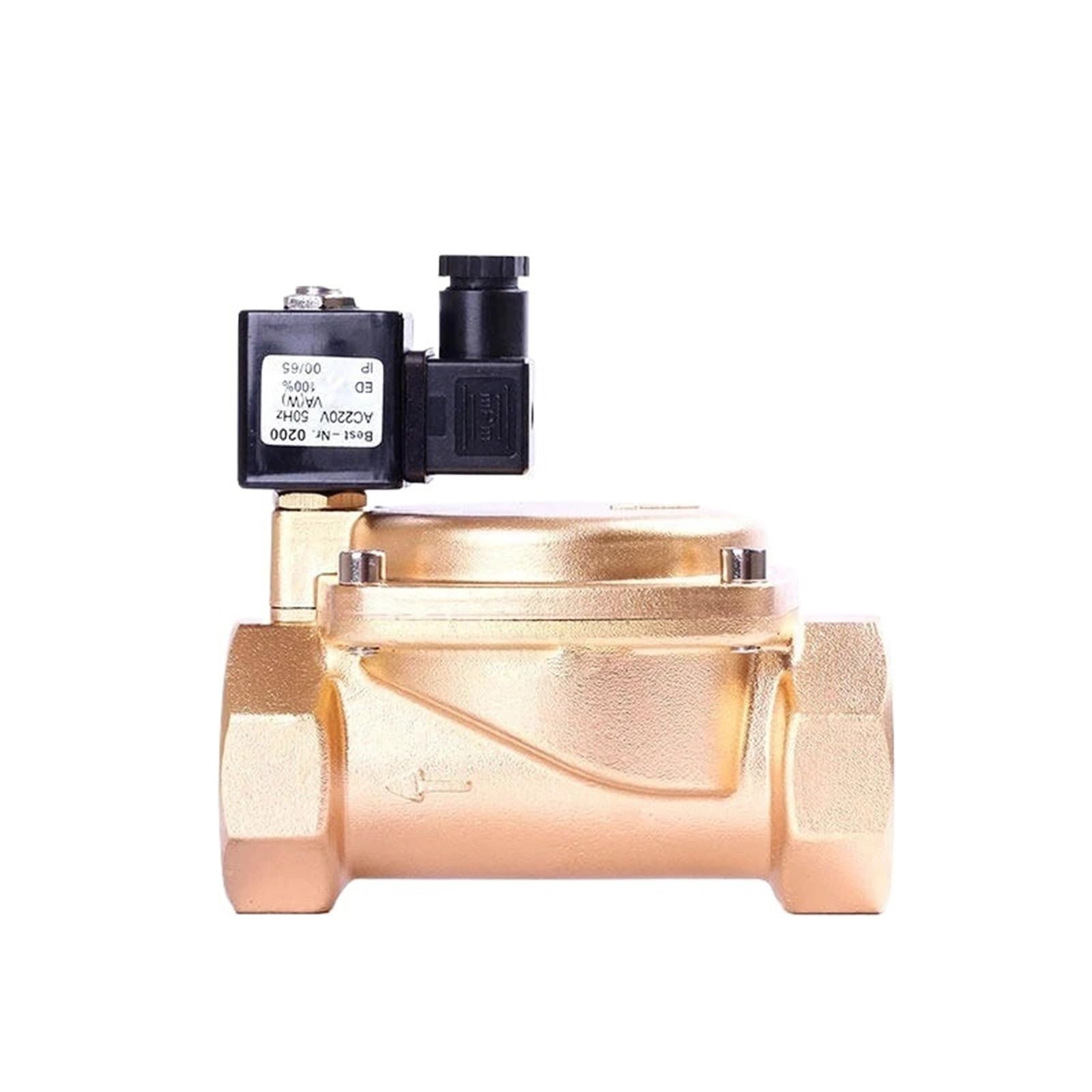 Électrovanne 2" laiton haute pression 1,6 Mpa pour fluides