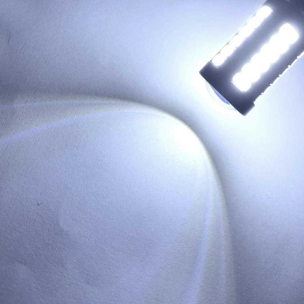 1156 BAU15S PY21W Lampadina a LED 5630 33 SMD Bianco 900LM sostituire per Luce di retromarcia freno posizione antinebbia posteriore Fanale parcheggio RV 12-30 V 3,6 W (4 pezzi)