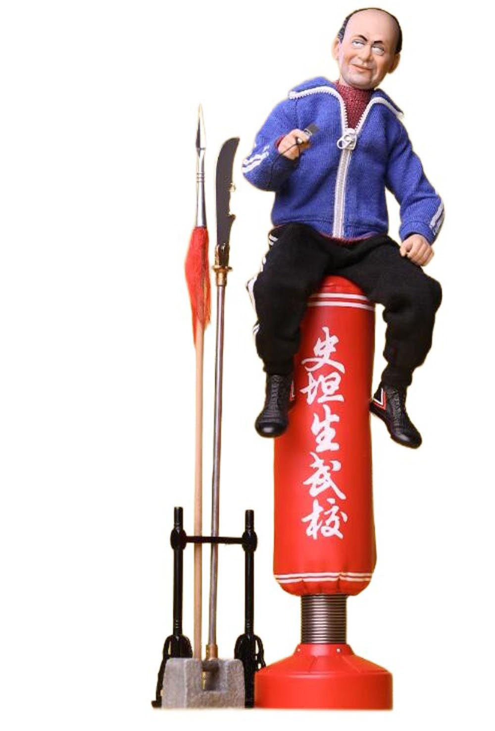 Figurine Kung Fu ChuanGiangHu AMITD 1/12 en version articulée haute précision de 15,2 cm