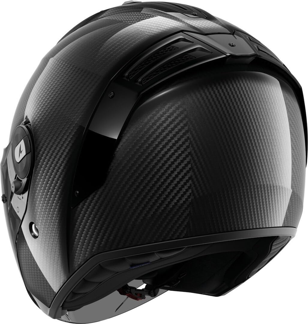 SHARK, Casque Moto Jet RS Jet Full Carbon Anthracite Carbon Dad, L