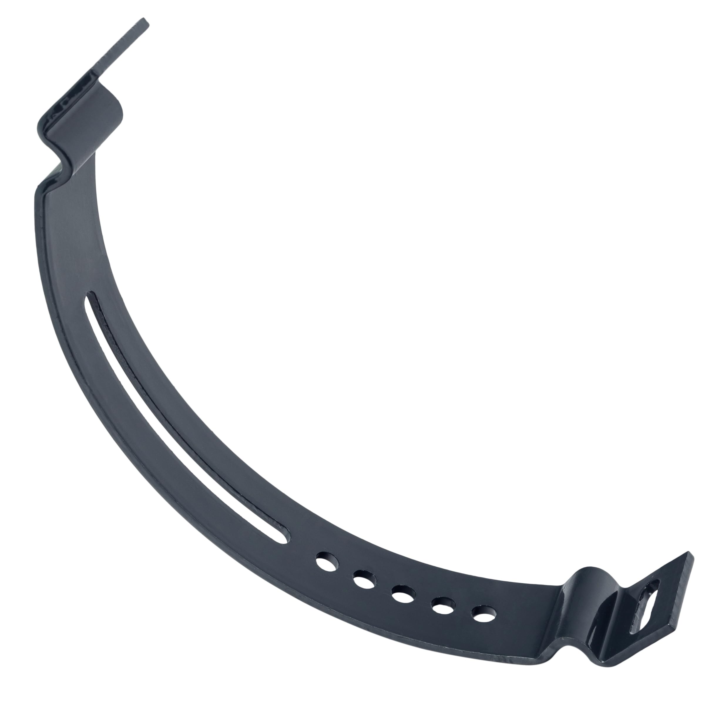 Dachtritt Steigtritt 80 cm Komplett für Plattdach flache Abdeckung (RAL 7016 - Anthrazit)