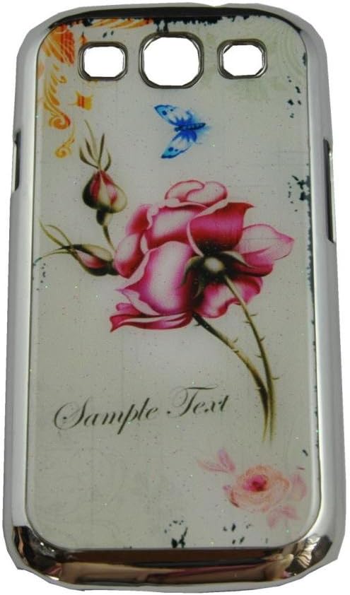 FirstCase Slim and Stylish Protective Hard Case Cover for Samsung Galaxy S3 - Pink Peony