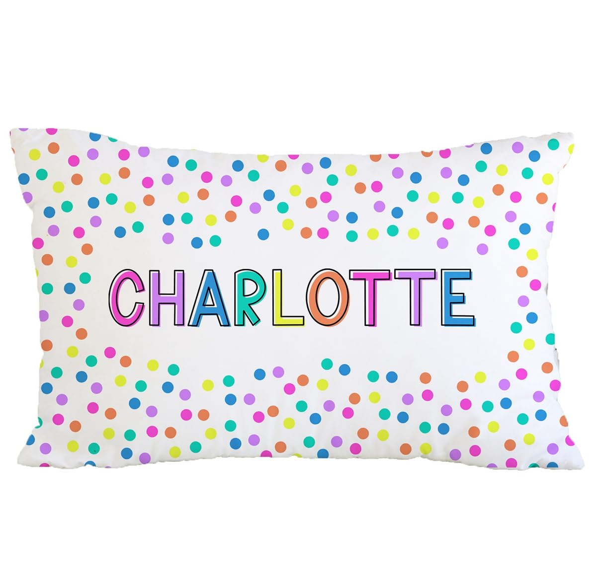 springcos Polka Dot Personalized Pillow Covers Girls
