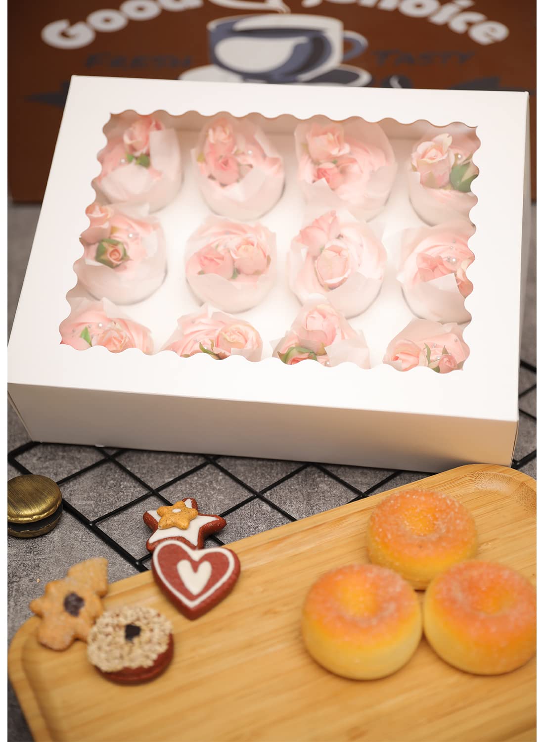Caja De Cupcakes Dark Golden Mom - La Cocina De Ximena