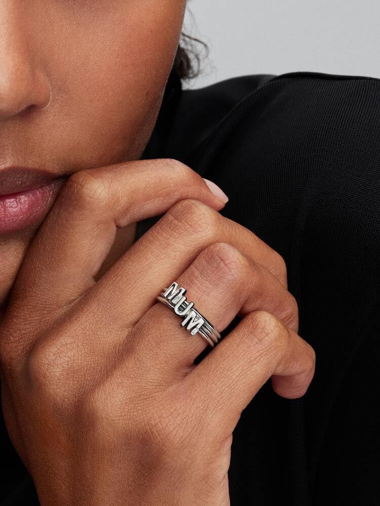 Pandora MUM Letters Splittable Ring 194458C01 Damenring