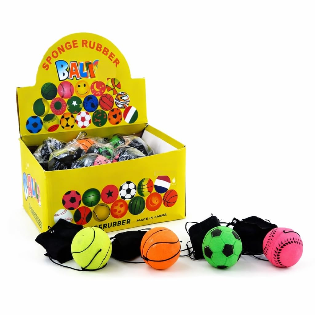 Wrist Training Ball with String – Colorful Sports Rubber Bouncy Wrist Ball Toy for Exercise, Stress Relief, Hand Grip & Reflex Practice – Fun Gift for Kids, Adults & Family -1Pc Random Colour-image-13