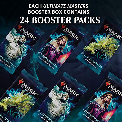 Wizards of the Coast MTG-UMA-EN The Gathering - Ultimate Masters - Juego de 24 paquetes