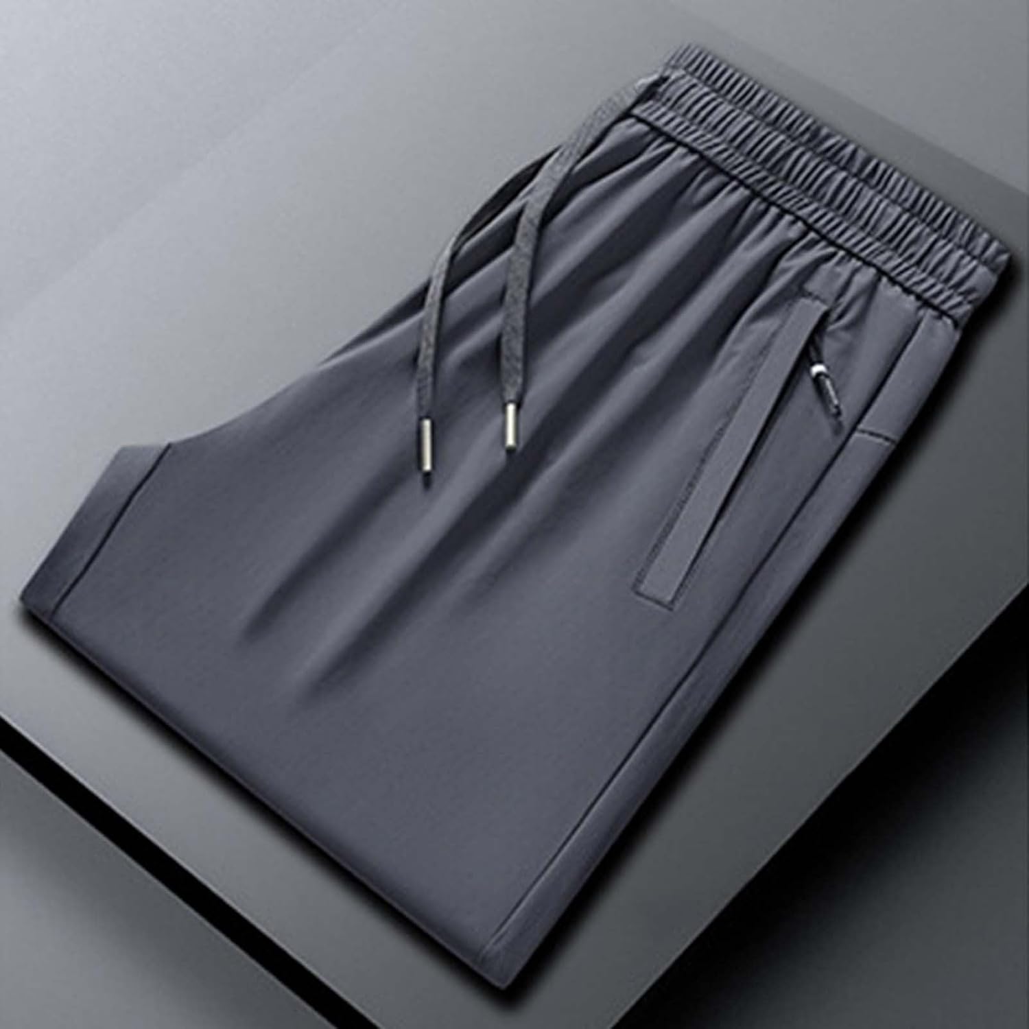 Men's Baggy Fleece Wide Leg Sweatpants Sports Yoga Loose Fit Wide Legged Yoga Pants Casual Cozy Active Open Bottom