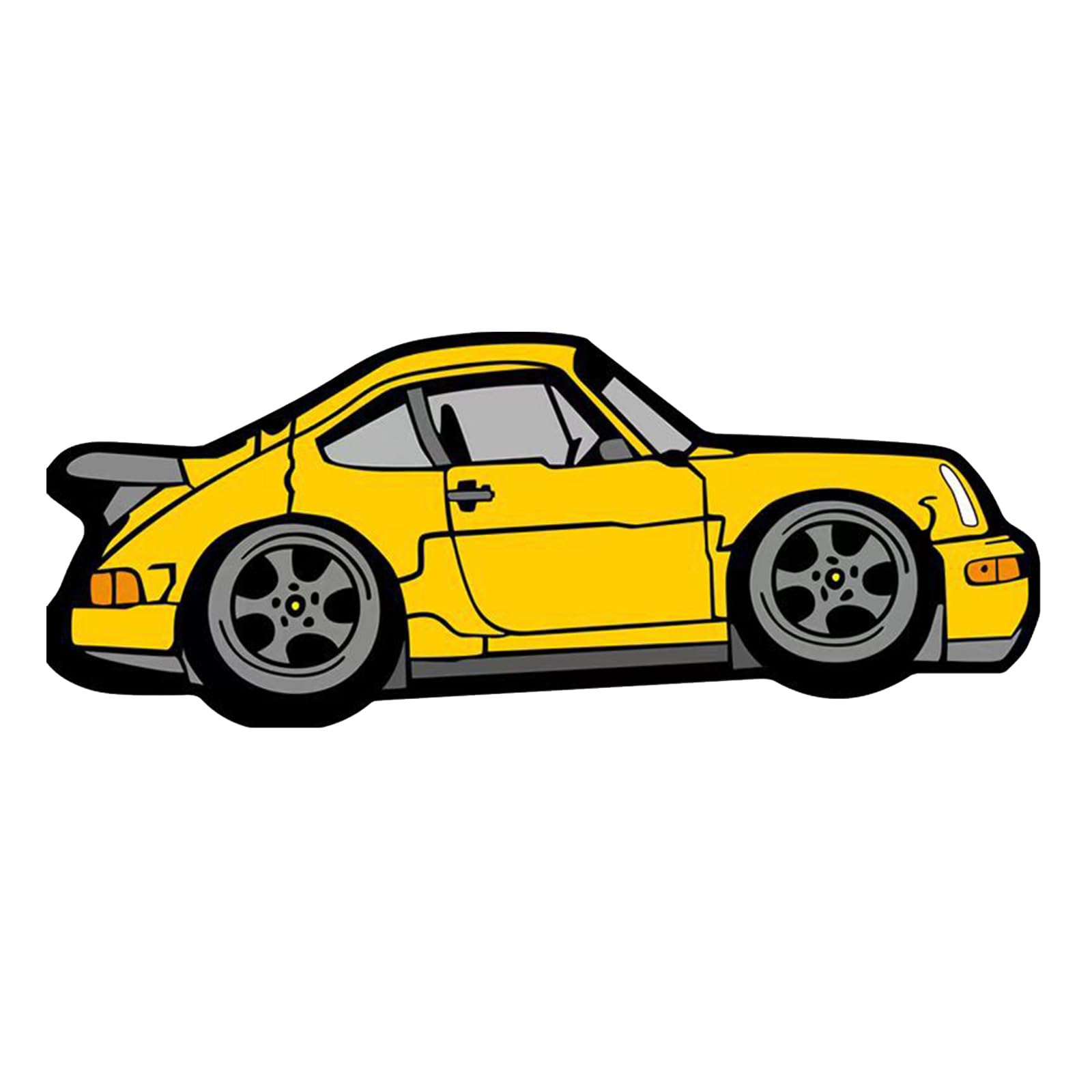 boiszeda Car Rug Bedroom Special-Shaped Cool Carpet Enthusiast Racing Car Personalized Floor Mat for Living Room Corridor Bathroom Entrance
