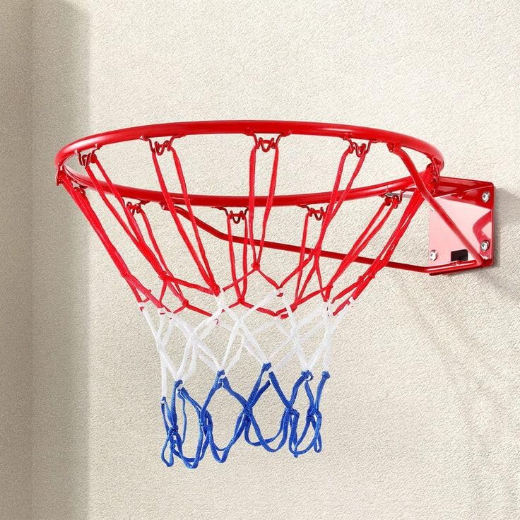 Basketball Ring, Standard Hoop for Indoor and Outdoor Use, 45 cm Diameter, Solid Steel Construction 2