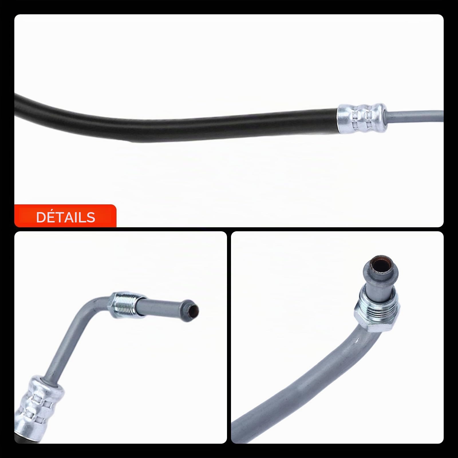 Frankberg Tuyau de direction assistée 58424 | Compatible avec: Master II Bus JD, Plateau Master II/châssis ED/HD/UD, Master II Box FD