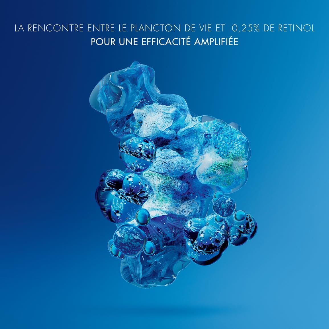 Biotherm, Blue Retinol Serum Nuit Visage, Pour Peau Normale à Grasse, Réduit les Rides et Unifie la Peau, Enrichi en Biotech Plankton et Rétinol, 30 ml